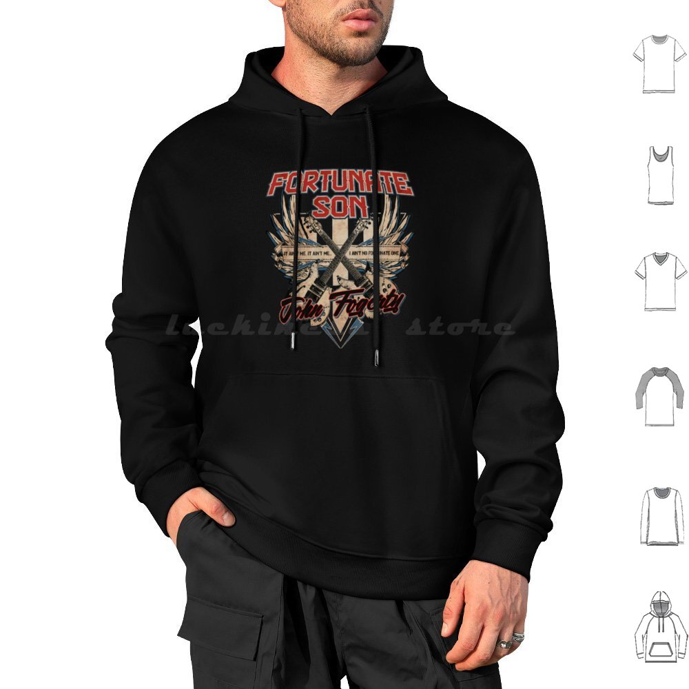 Audio Music John - John Fogerty Fortunate Son Jersey ajustado