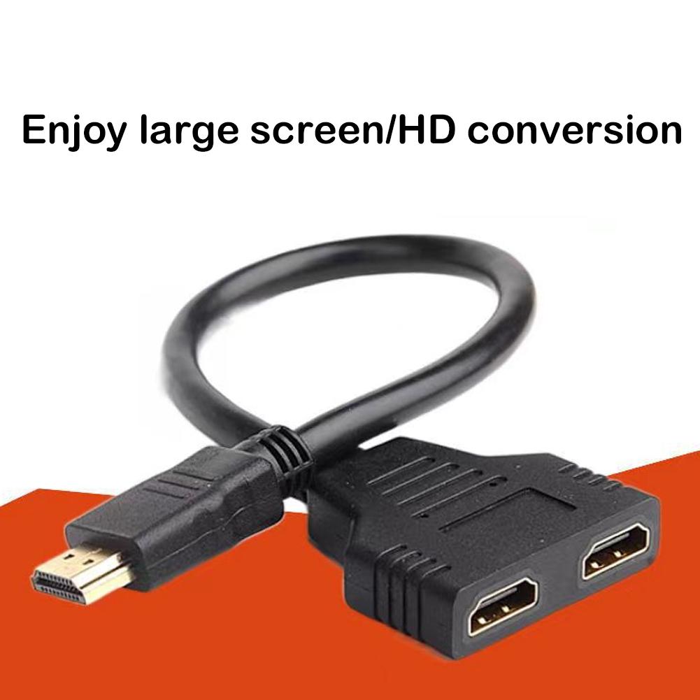Audio Music Splitter - Adaptador Divisor 2.0 Convertidor 1 Entrada