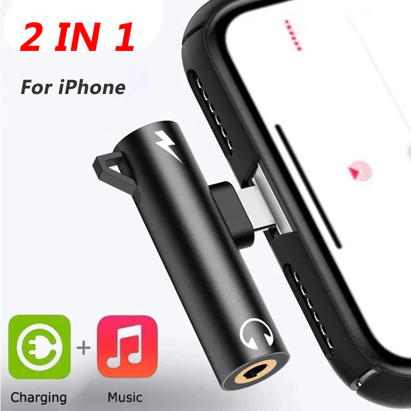 Music Audio Pro - Divisor adaptador 2 en 1 para