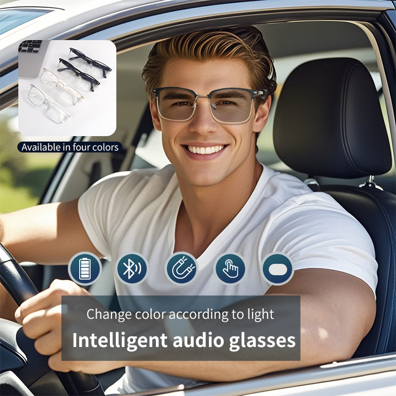 Audio Music Light - Gafas de sol con audio Bluetooth