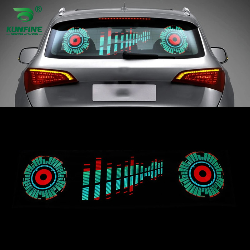 Audio Music Light - Parabrisas de coche LED sonido activado