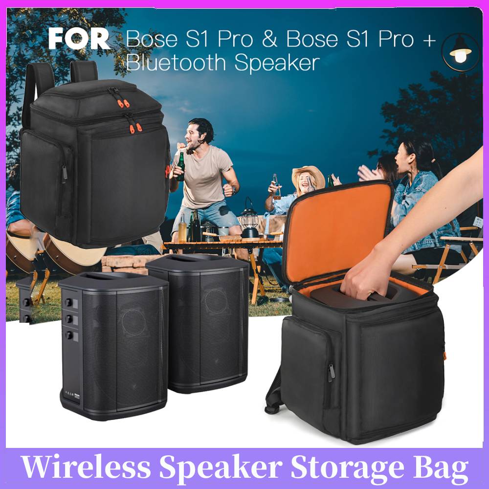 Music Audio Pro - Bolsa de Transporte Multifuncional para Altavoz