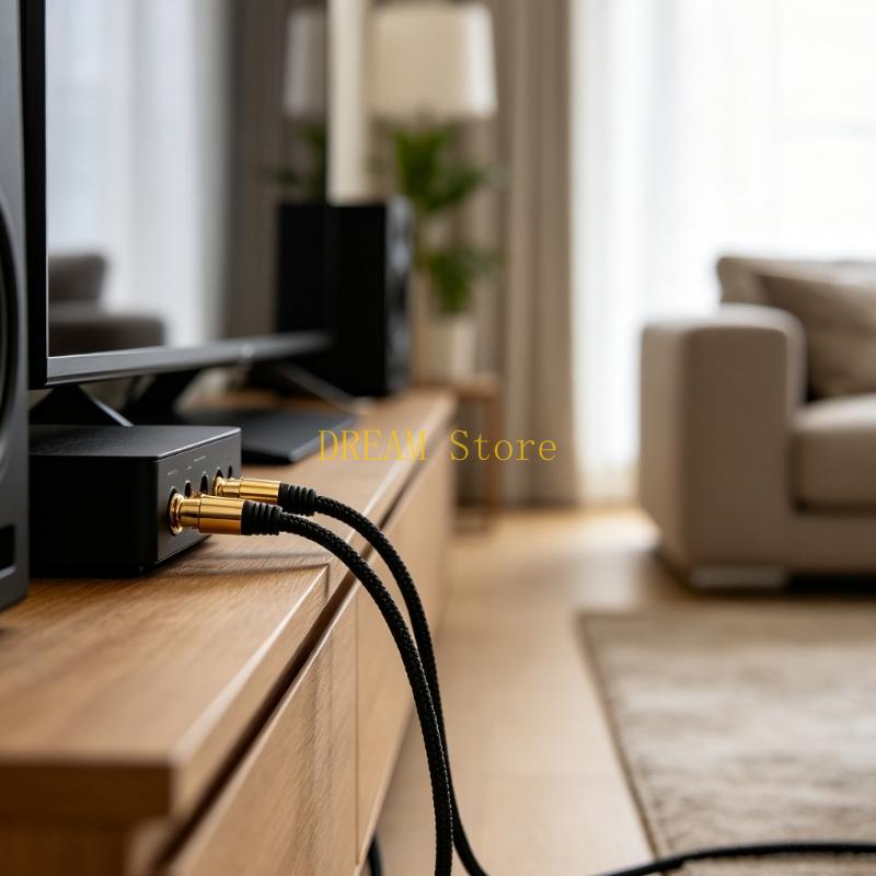 Cable estéreo coaxial con reve - Audio Music Best reseña y precio