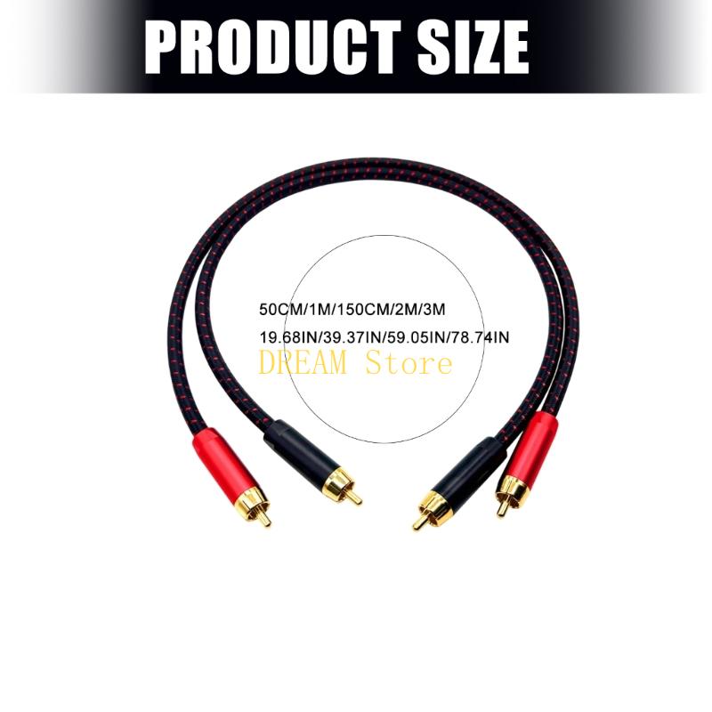 Cable estéreo coaxial con reve - Audio Music Best reseña y precio