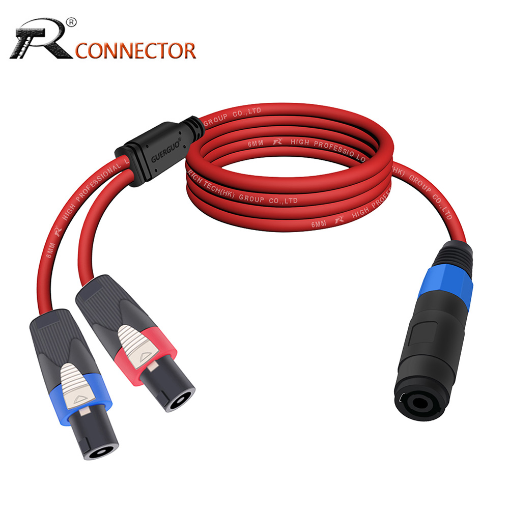 Cable Divisor Speakon 1 a 2, C - Audio Music Splitter reseña y precio