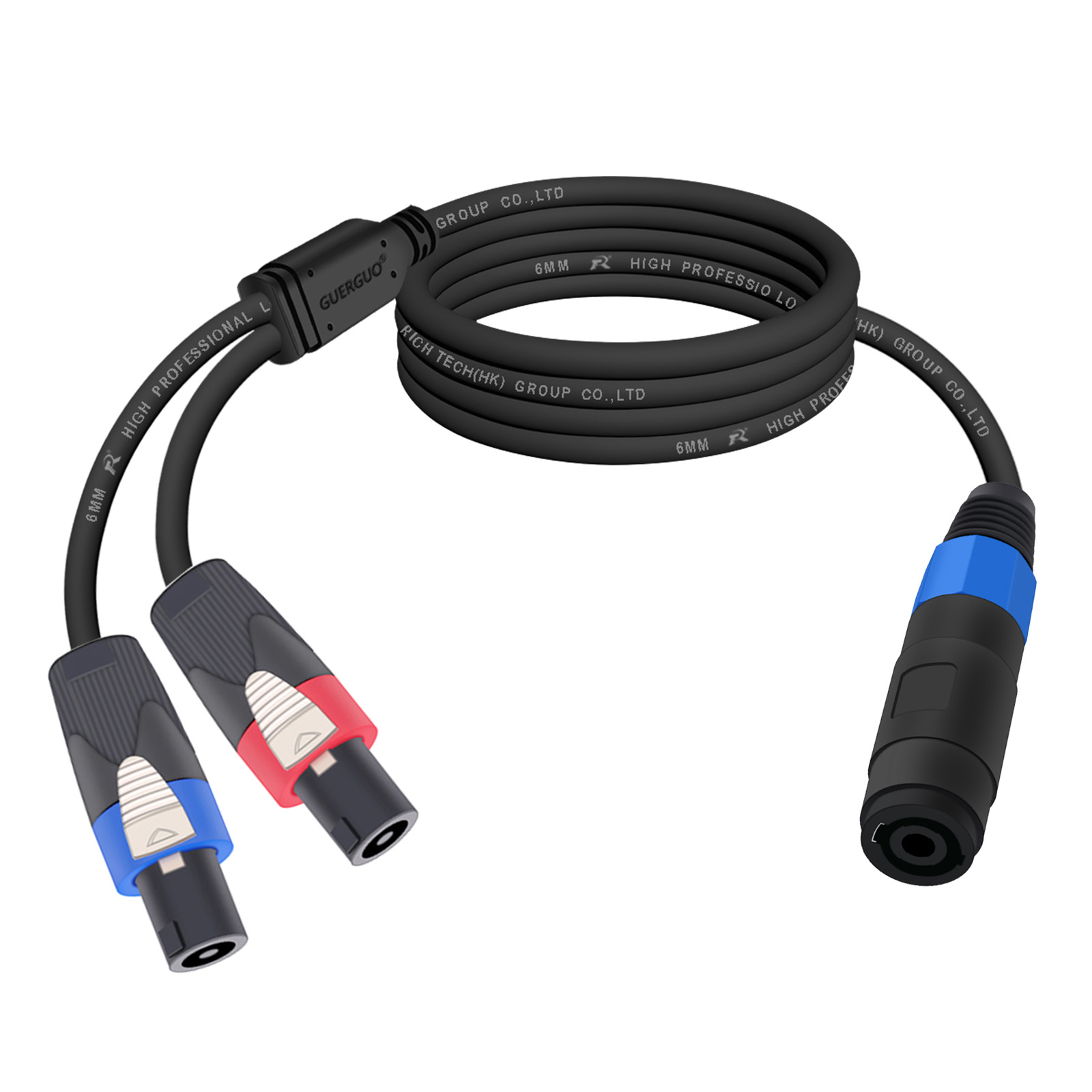 Cable Divisor Speakon 1 a 2, C - Audio Music Splitter reseña y precio
