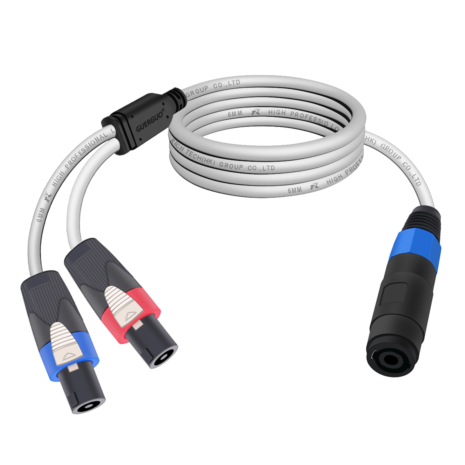 Cable Divisor Speakon 1 a 2, C - Audio Music Splitter reseña y precio