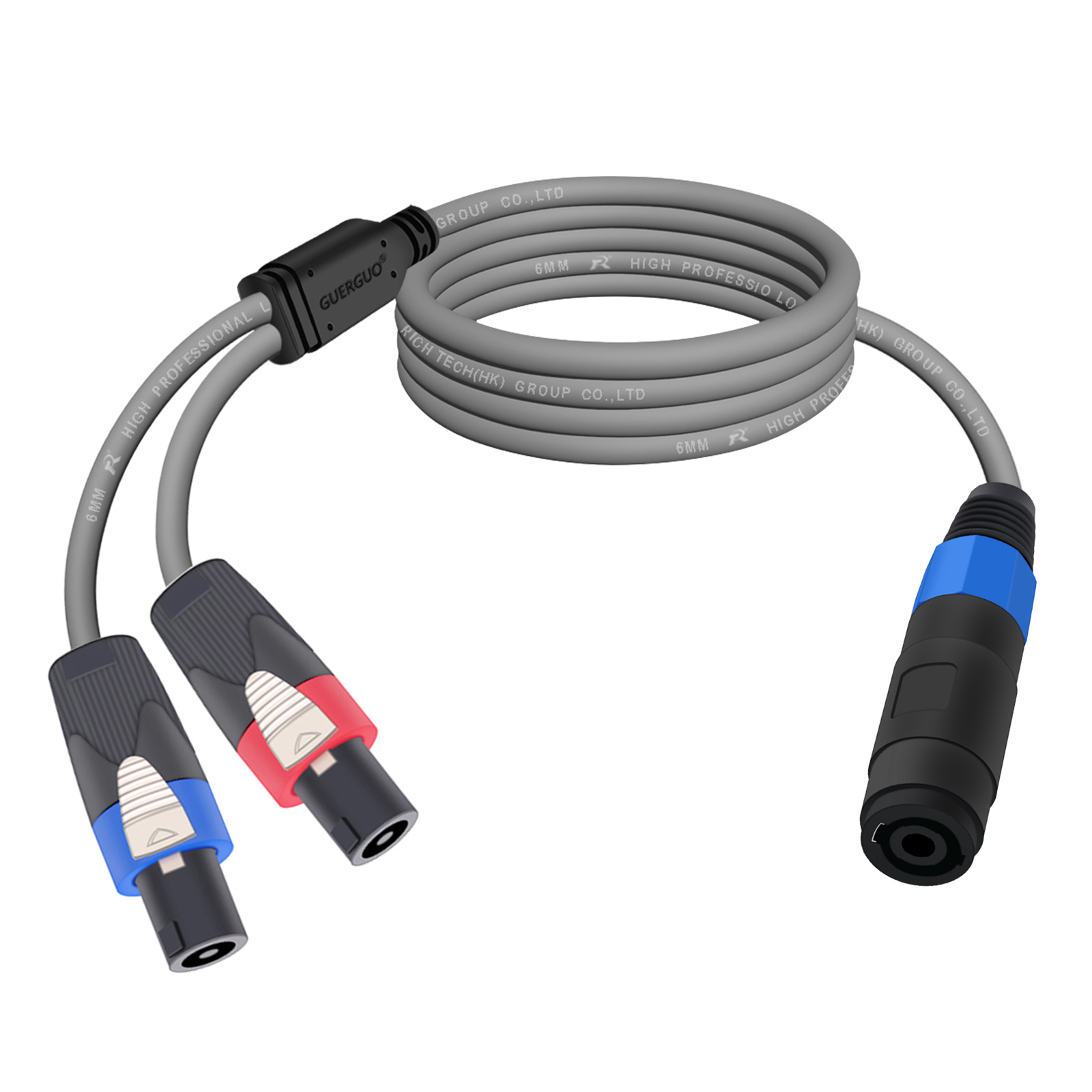 Cable Divisor Speakon 1 a 2, C - Audio Music Splitter reseña y precio