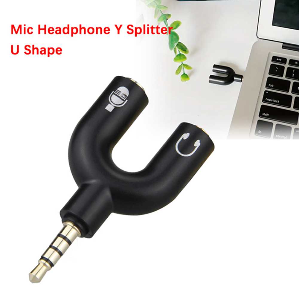 Adaptador divisor de micrófono - Audio Music Splitter reseña y precio
