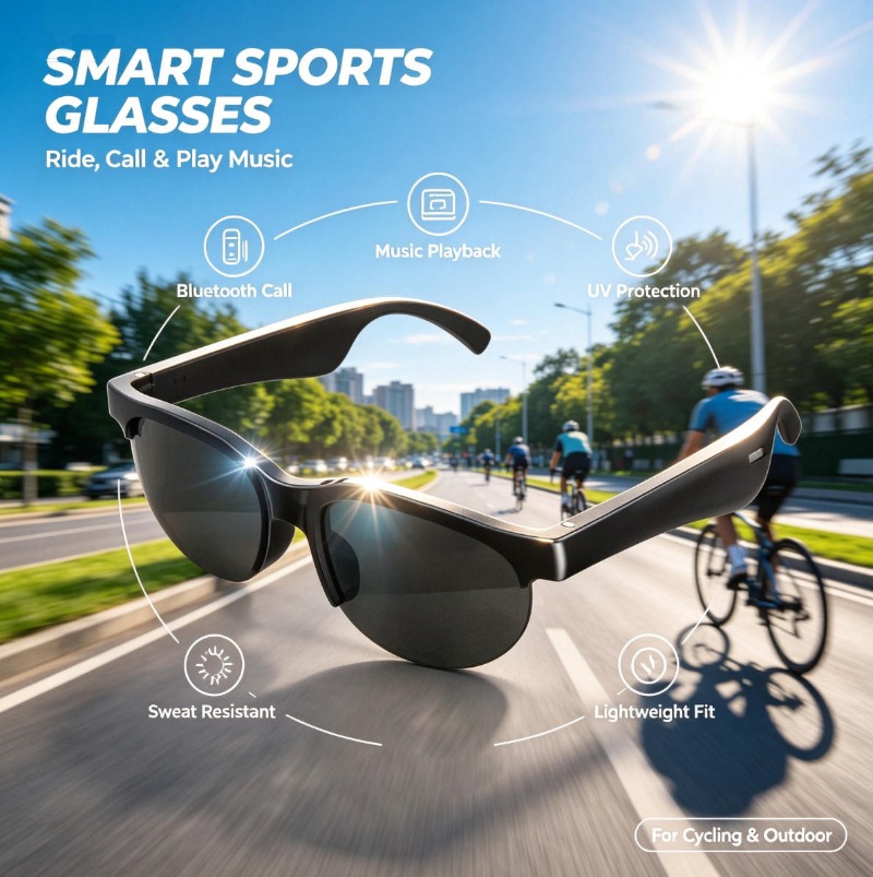 Lentes Inteligentes con Blueto - Audio Music Free reseña y precio