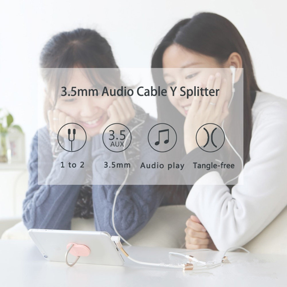 Cable divisor de audio de 3,5  - Audio Music Online Mp3 reseña y precio