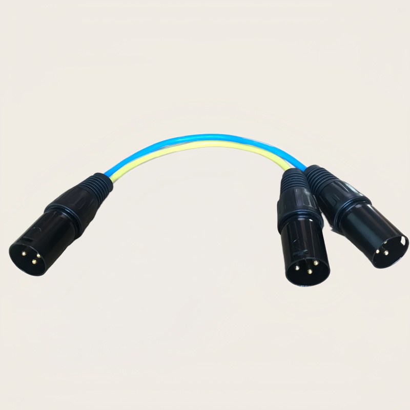 Divisor en Y XLR de Audio (4 E - Audio Music Splitter reseña y precio