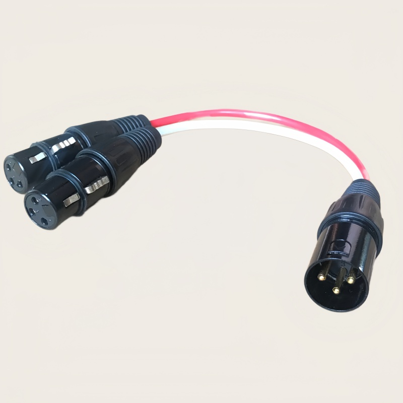 Divisor en Y XLR de Audio (4 E - Audio Music Splitter reseña y precio