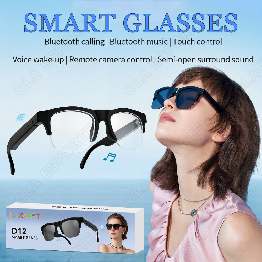 Gafas inteligentes con IA, aud - Audio Hd Music reseña y precio