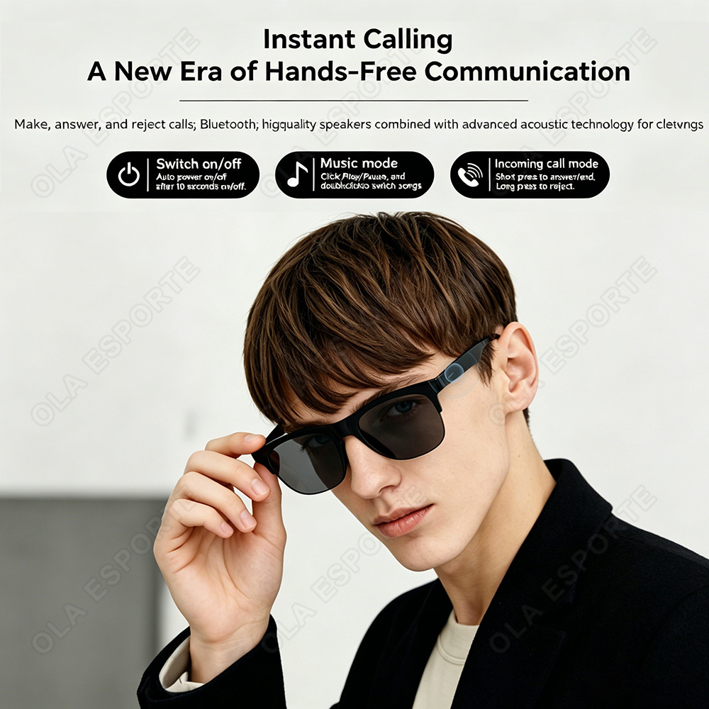 Gafas inteligentes con IA, aud - Audio Hd Music reseña y precio