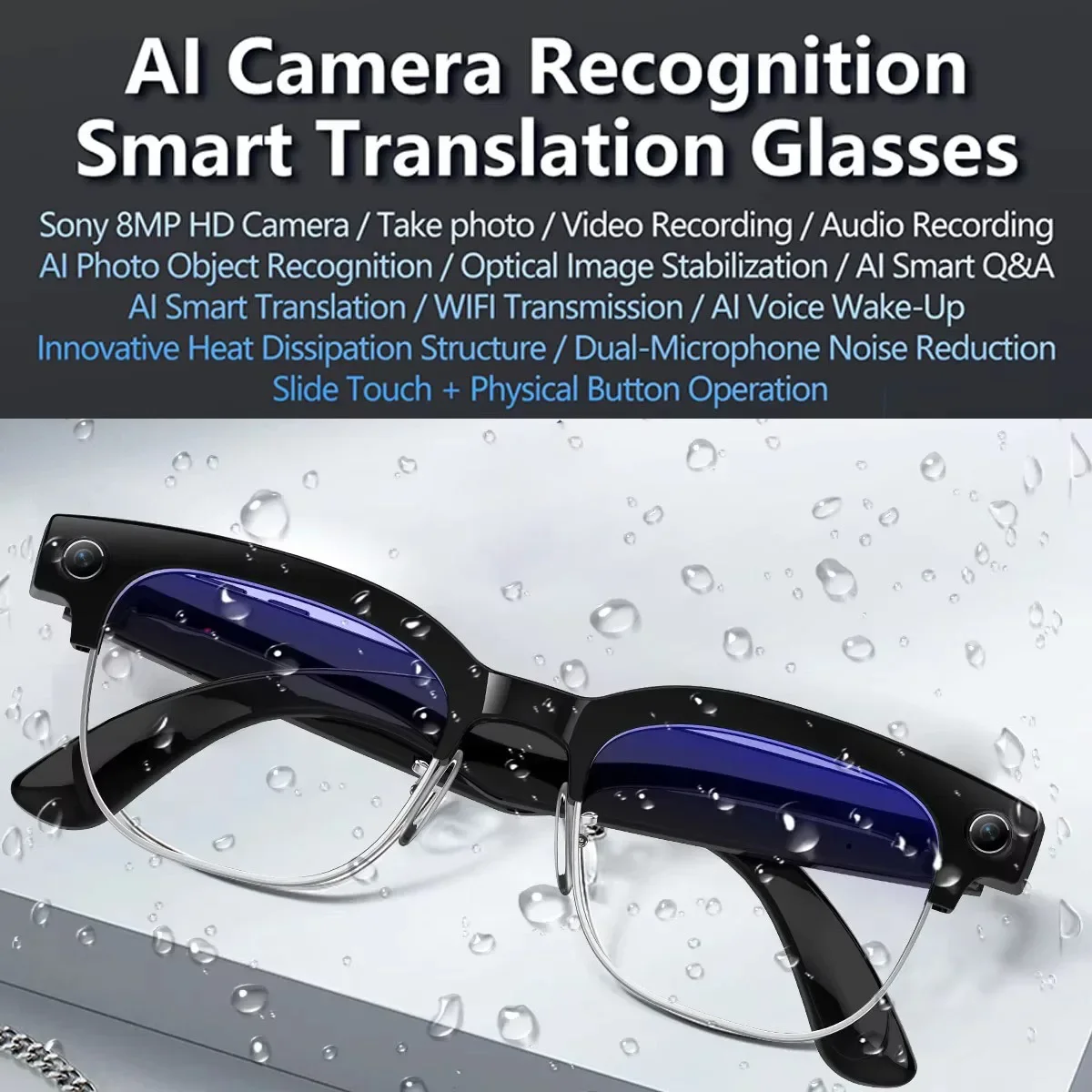 Gafas de Traducción Inteligent - Audio Hd Music reseña y precio
