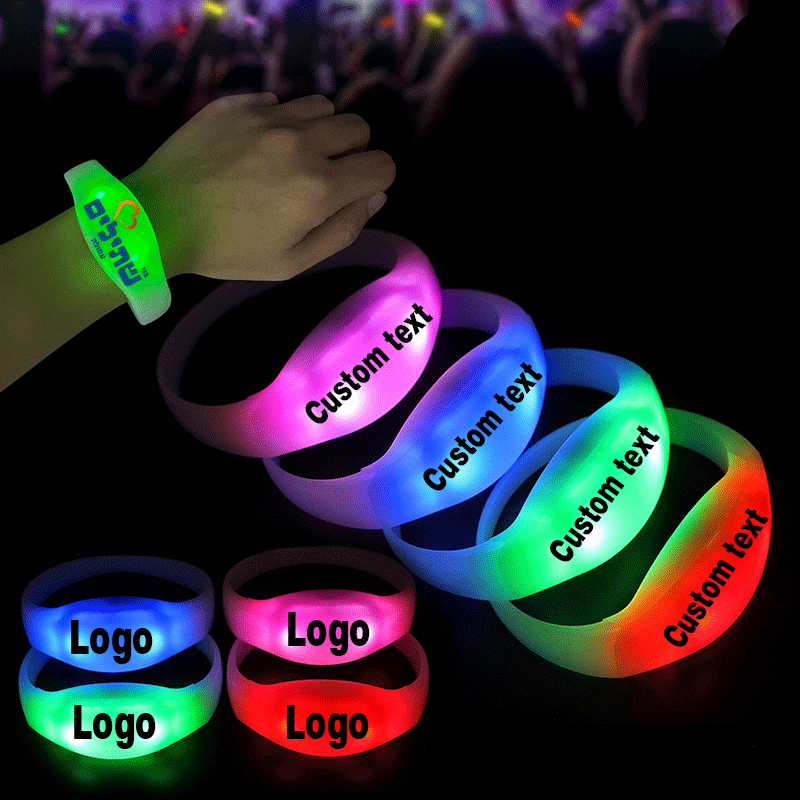 Pulseras iluminadas activadas  - Audio Music Light reseña y precio
