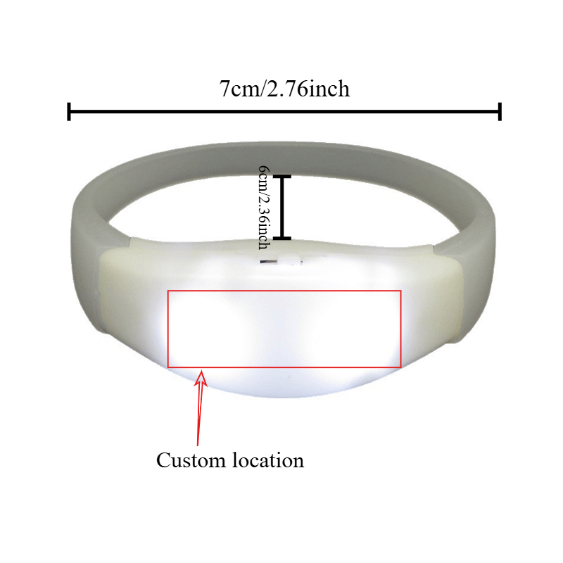 Pulseras iluminadas activadas  - Audio Music Light reseña y precio