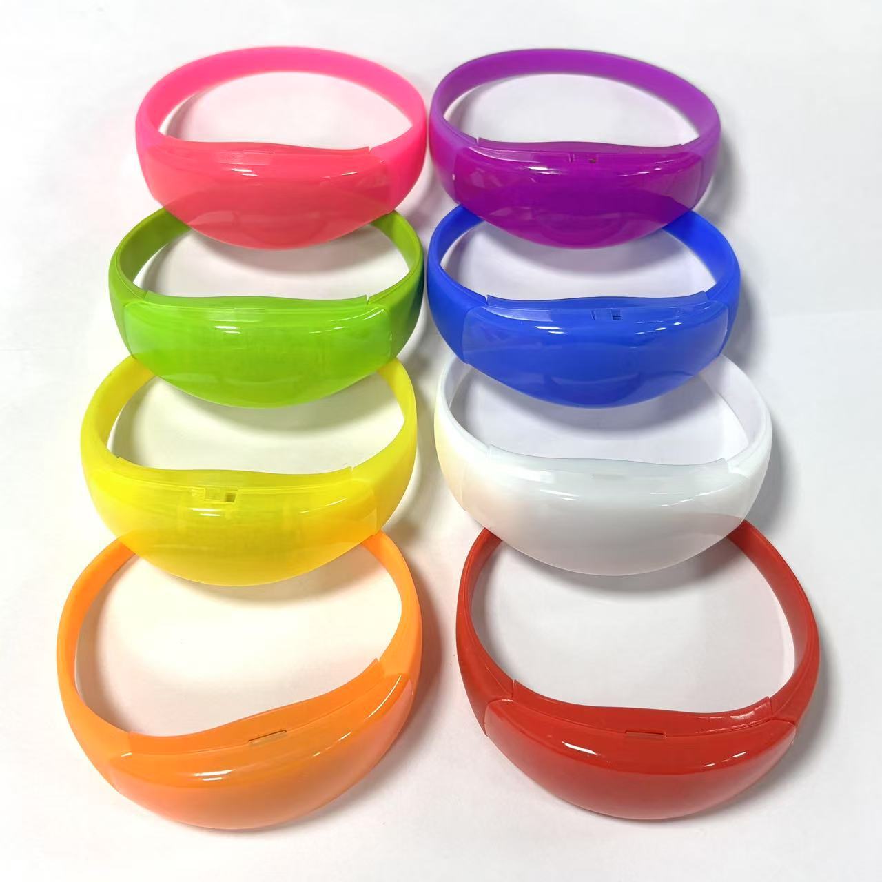 Pulseras iluminadas activadas  - Audio Music Light reseña y precio