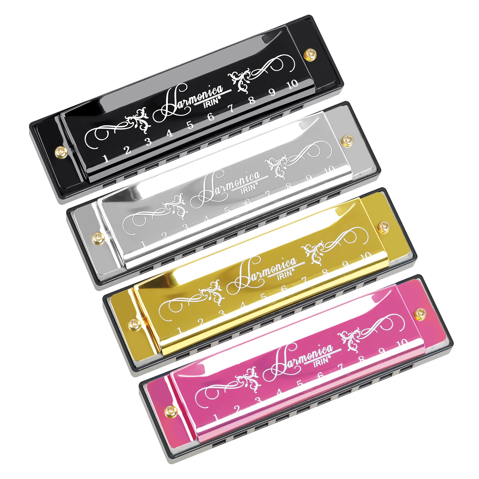 IRIN-armónica de 10 agujeros y - Harmonica 10 Hole reseña y precio
