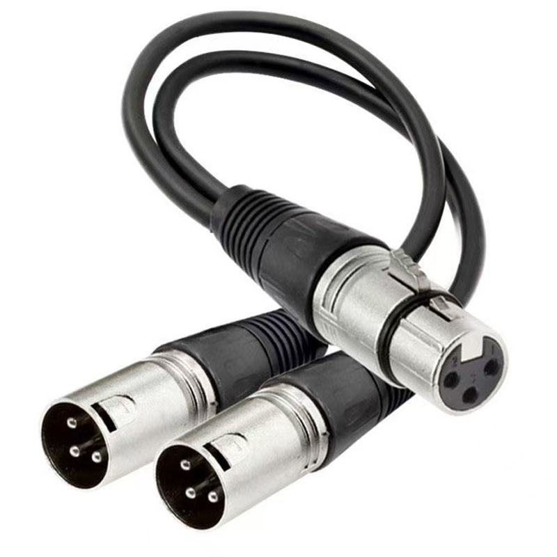Cable divisor XLR, adaptador Y - Audio Music Splitter reseña y precio