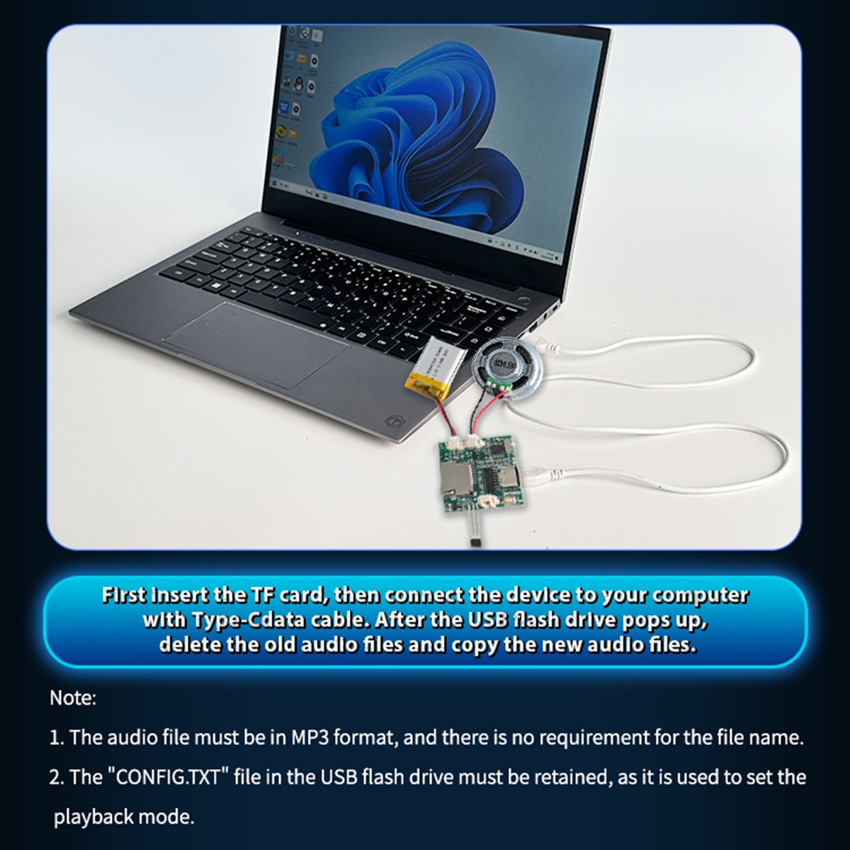 Módulo Grabador de Sonido Prog - Audio Music Mp3 Download reseña y precio