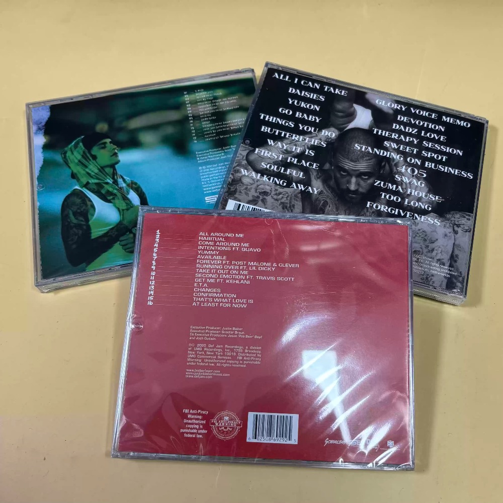 CD 'Justice', 'Changes', 'Swag - Audio Music In reseña y precio