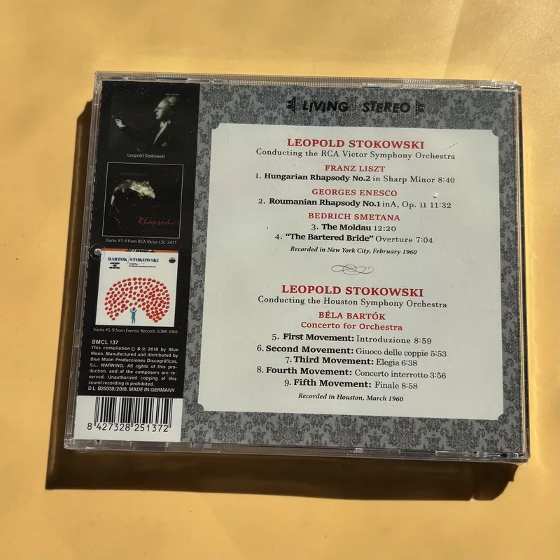 STOKOWSKI RHAPSODIES Rhapsody  - Audio Music In reseña y precio