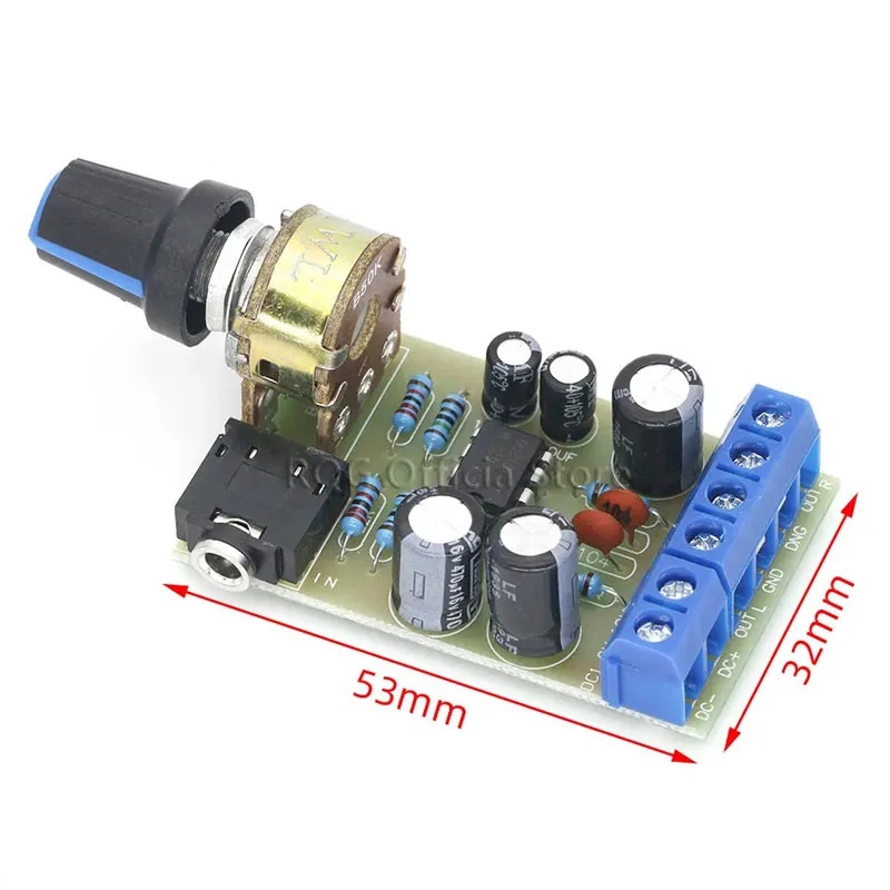 Placa Amplificadora TDA2822 TD - Audio & Music Xbox reseña y precio