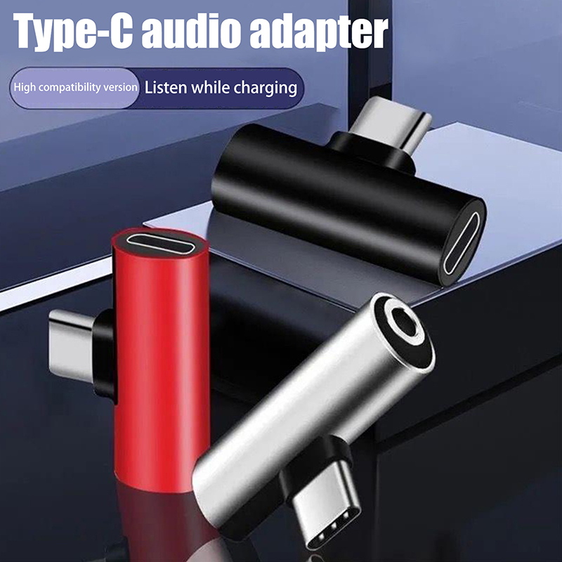Adaptador metálico USB tipo C  - Audio Music Splitter reseña y precio