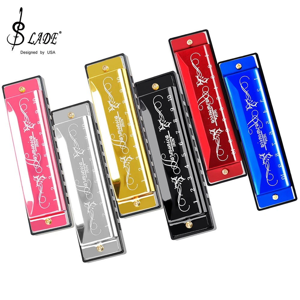 Armónica SLADE profesional de  - Harmonica 10 Hole reseña y precio