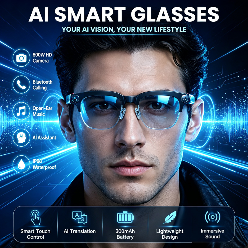 Lentes Inteligentes W630 con C - Audio Hd Music reseña y precio