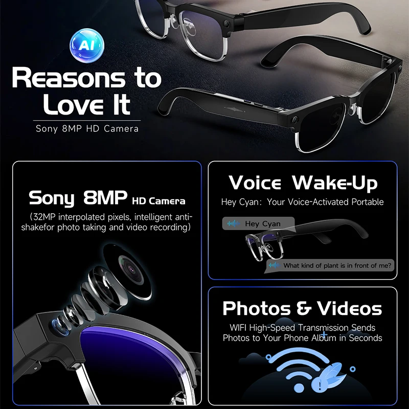 Lentes Inteligentes W630 con C - Audio Hd Music reseña y precio