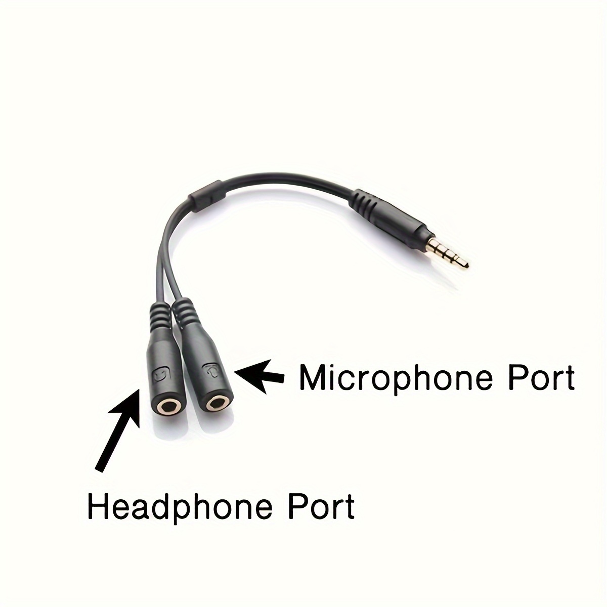 Adaptador de cable divisor TRR - Audio Music Splitter reseña y precio