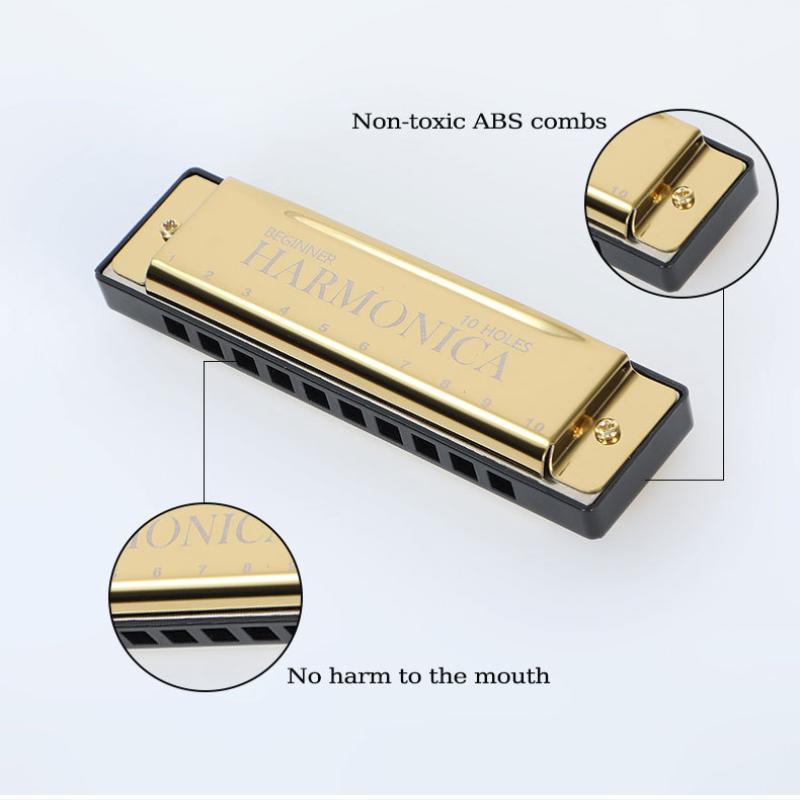 Armónica profesional de 10 ori - Harmonica 10 Hole reseña y precio