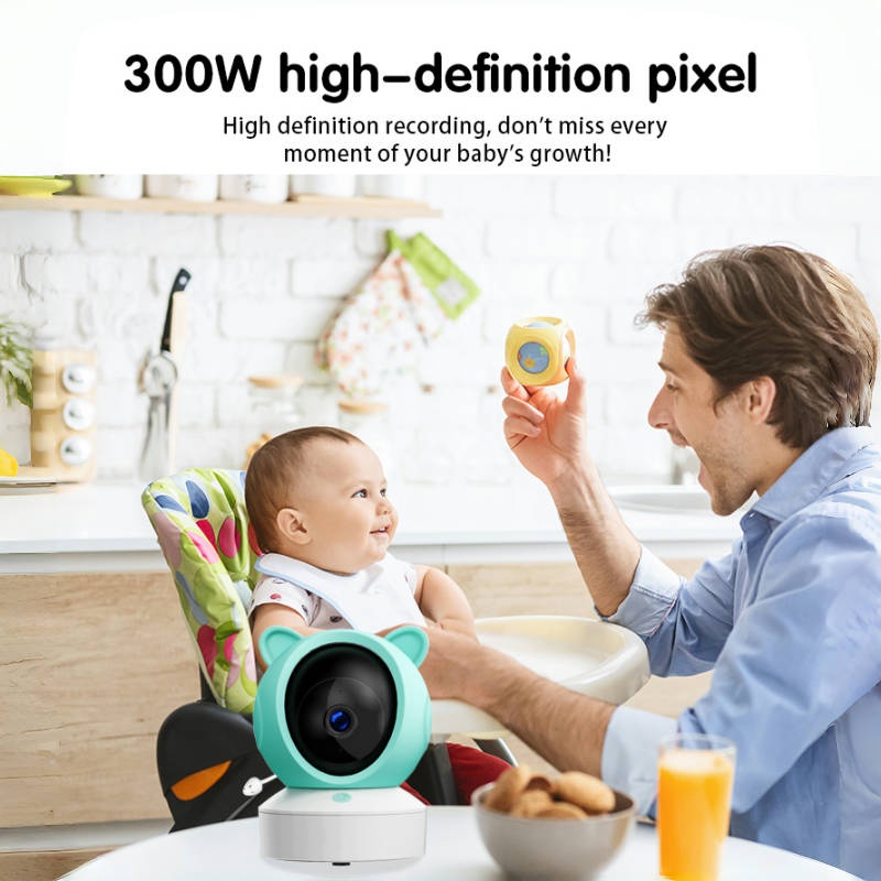 Danmini 1080P Monitor de bebé  - Audio Hd Music reseña y precio