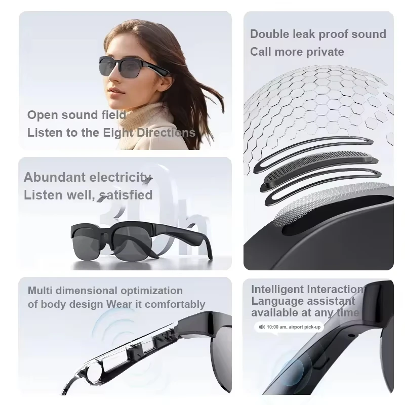 Gafas Inteligentes Lenovo con  - Audio Music Free reseña y precio