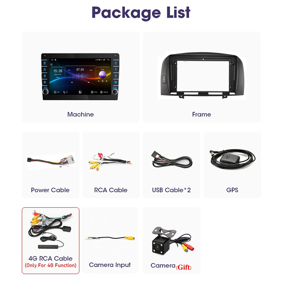 Radio con GPS para coche, repr - Audio Music To Text reseña y precio