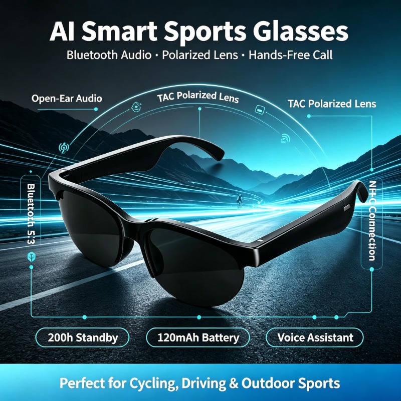 Gafas Deportivas Inteligentes  - Audio Music In reseña y precio