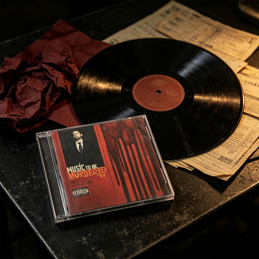 CD 'Music To Be Murdered By' d - Audio Music Hip Hop reseña y precio