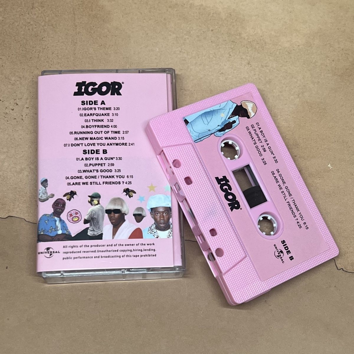 Cinta de Cassette Rosa de Dos  - Audio Music Hip Hop reseña y precio