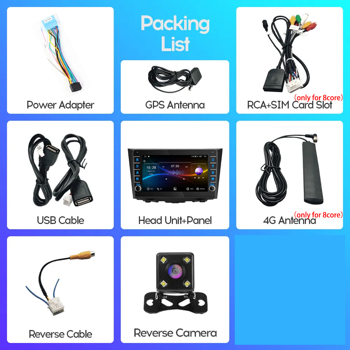Radio para Auto con 8GB de RAM - Audio Music To Text reseña y precio