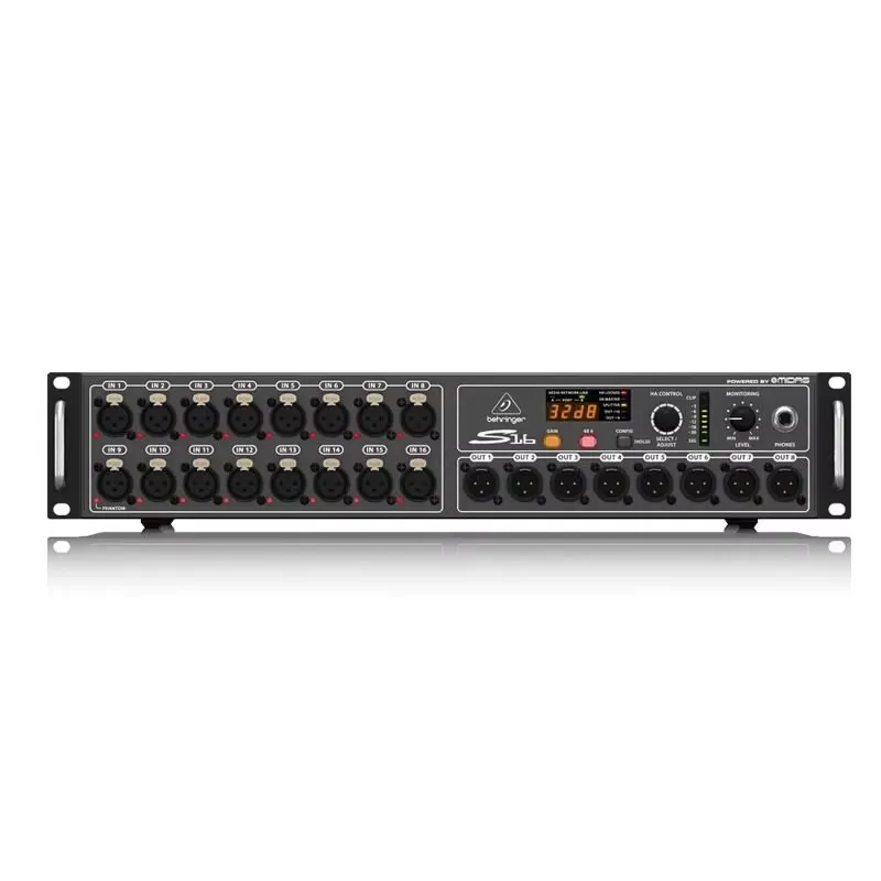 Caja de interfaz digital de 16 - Audio Music Com reseña y precio