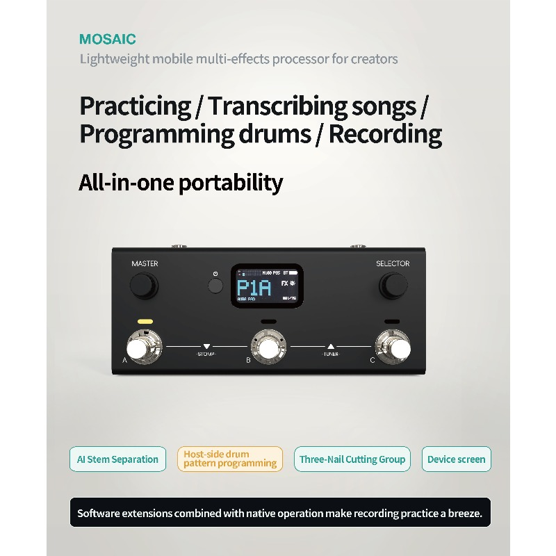 Livtra MOSAIC Procesador de ef - Audio & Music Xbox reseña y precio