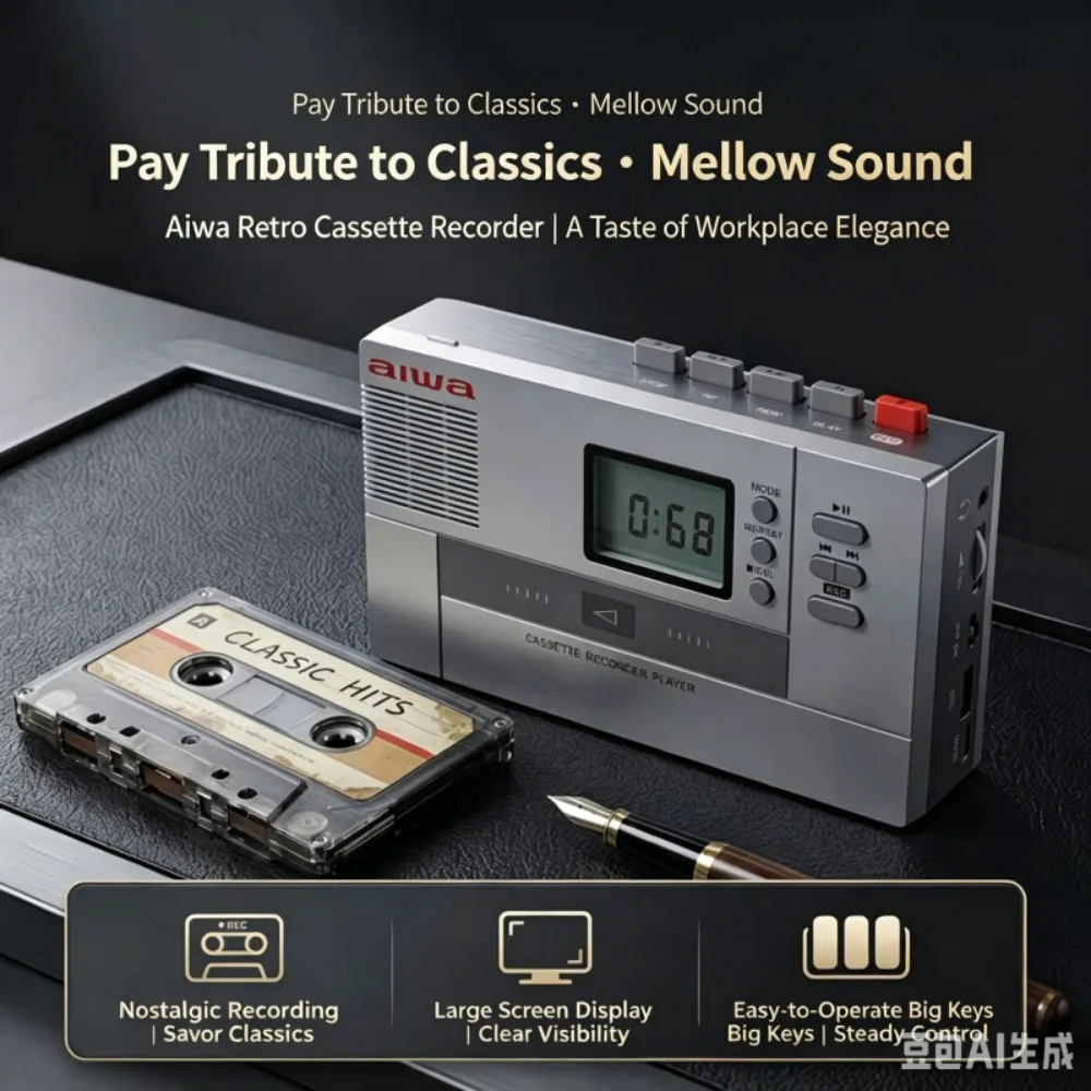 Reproductor de cintas portátil - Audio Music Com reseña y precio