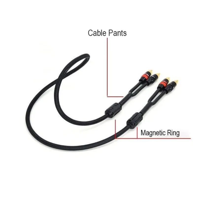 5 uds PVC Y divisor pantalón b - Audio Music Splitter reseña y precio