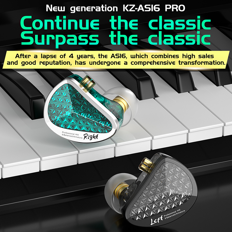 KZ AS16 PRO auriculares con ca - Music Audio Pro reseña y precio