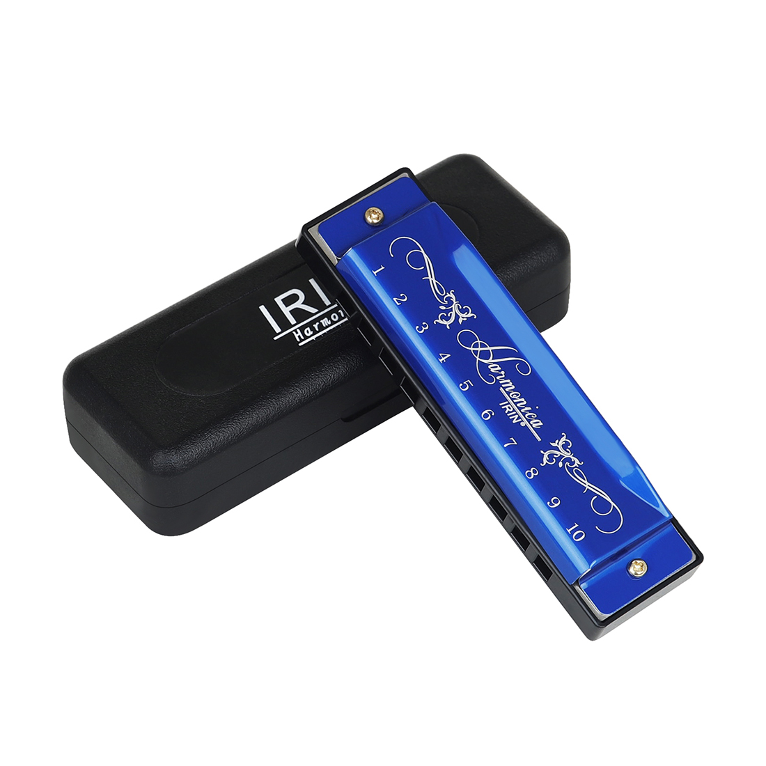 Armónica IRIN de 10 Orificios, - Harmonica 10 Hole reseña y precio