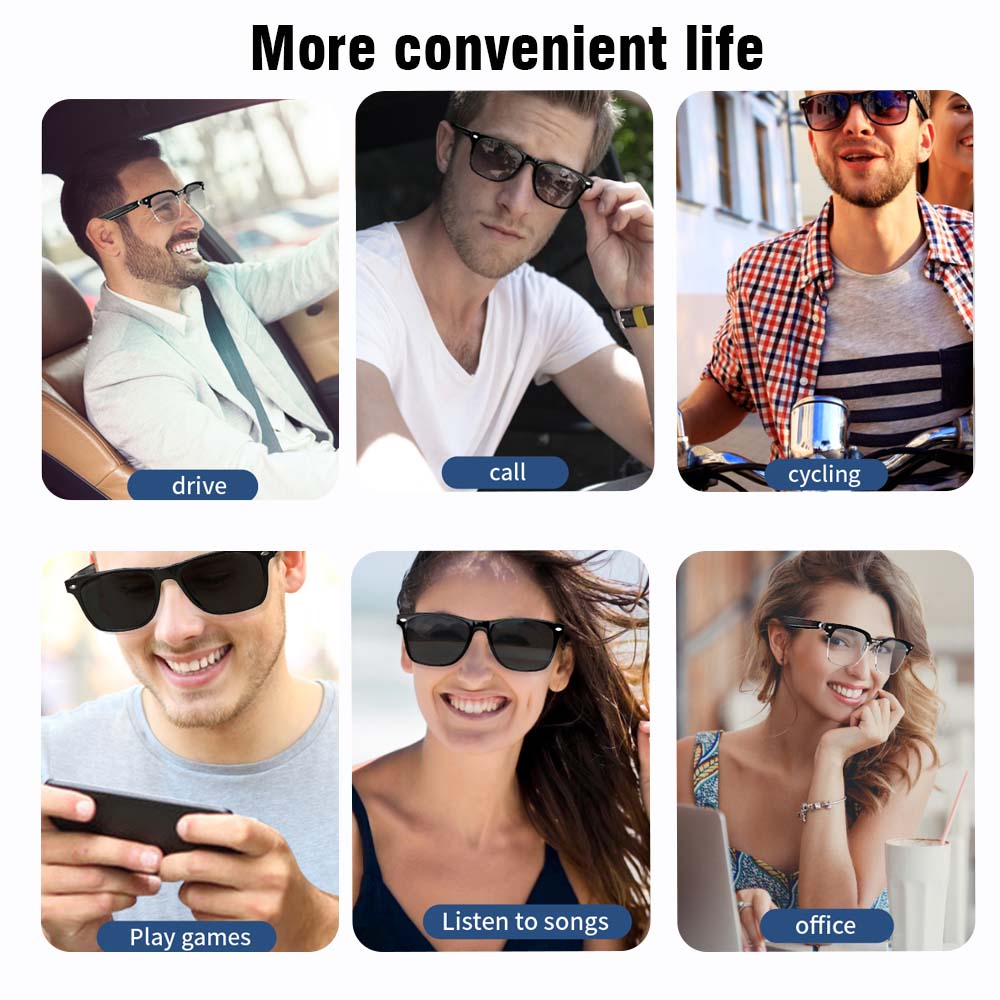 Gafas inteligentes SENBONO E13 - Audio Music Light reseña y precio